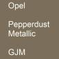 Preview: Opel, Pepperdust Metallic, GJM.